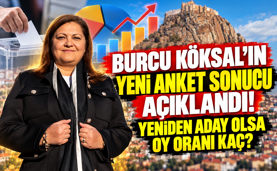 Burcu Köksal’ın yeni anket sonucu açıklandı! Yeniden aday olsa oy oranı kaç?