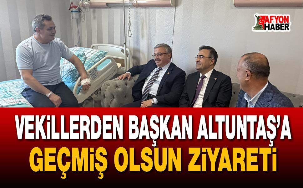 Milletvekilleri Yurdunuseven ve Arslan’dan Başkan Altuntaş’a  ziyaret