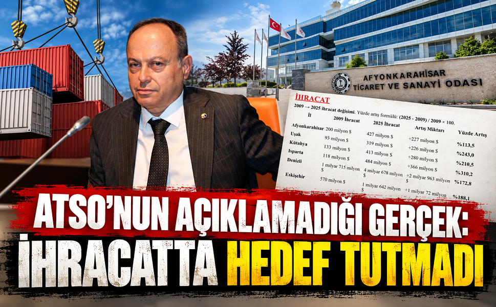 ATSO’nun Açıklamadığı Gerçek: İhracatta Hedef Tutmadı