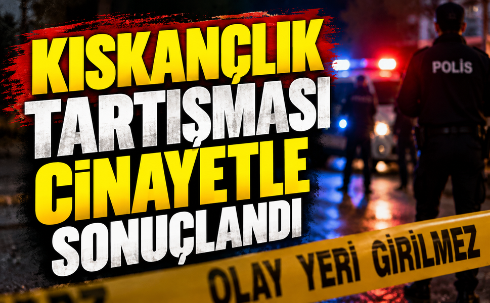 Kıskançlık tartışması cinayetle sonuçlandı