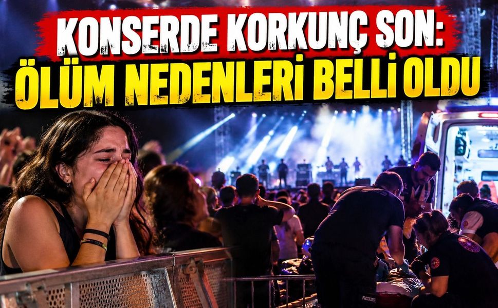 Konserde korkunç son: Ölüm nedenleri belli oldu