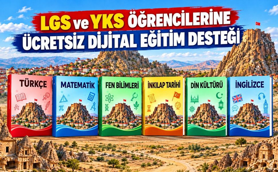 LGS ve YKS öğrencilerine ücretsiz dijital eğitim desteği