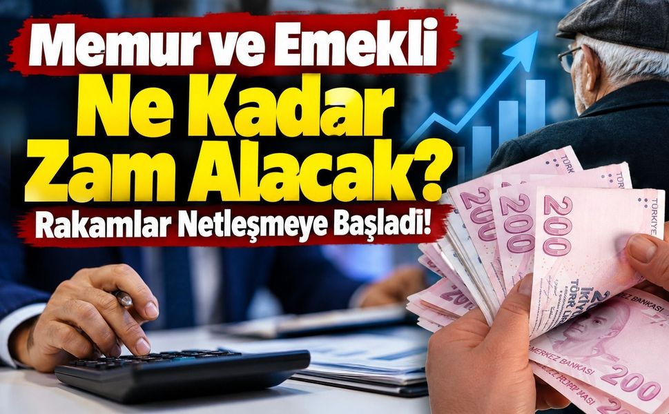 Memur ve emekli ne kadar zam alacak?