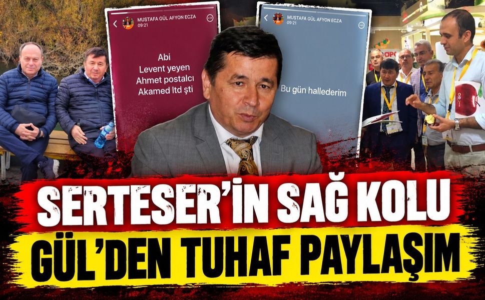 Serteser’in Sağ Kolu Gül’den Tuhaf Paylaşım