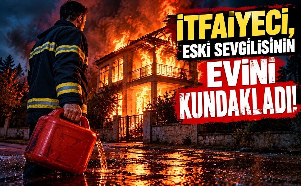 İtfaiyeci, eski sevgilisinin evini kundakladı!