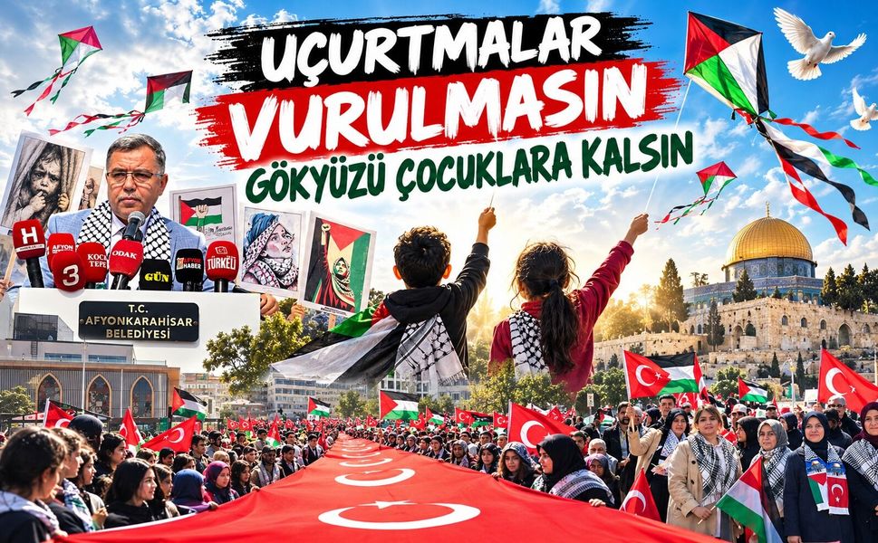 "Uçurtmalar Vurulmasın Gökyüzü Çocuklara Kalsın"