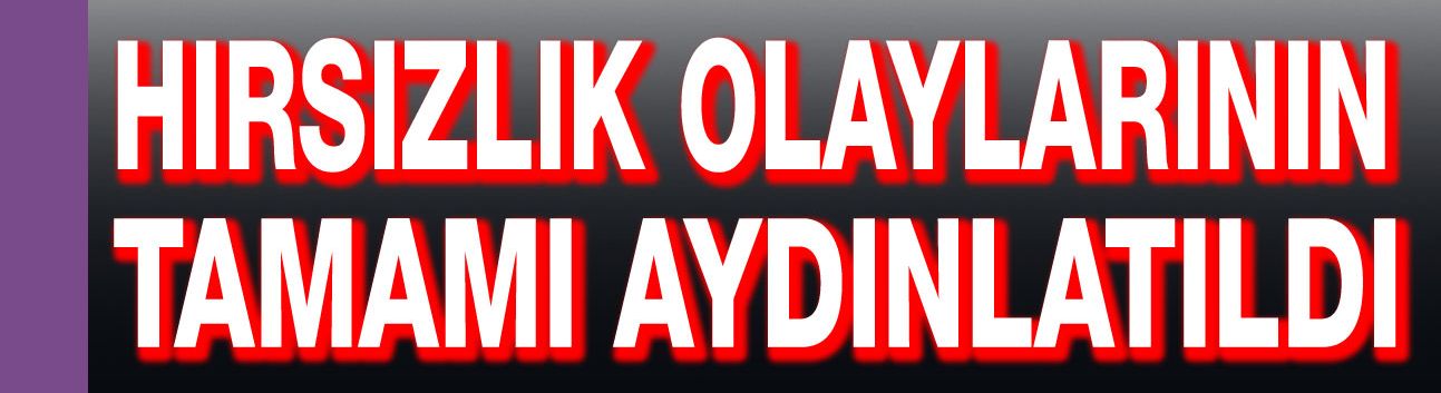 Afyon Polisinden hırsızlara af yok!..